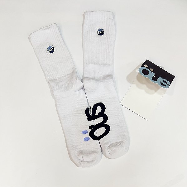 Meia Öus Cano Longo Baska Branca