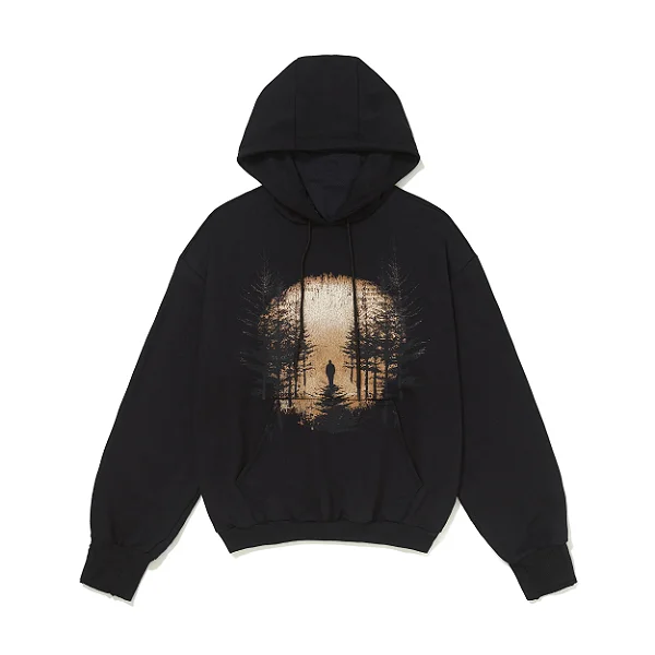 Moletom HIGH X QC Mask Hoodie Overview Black