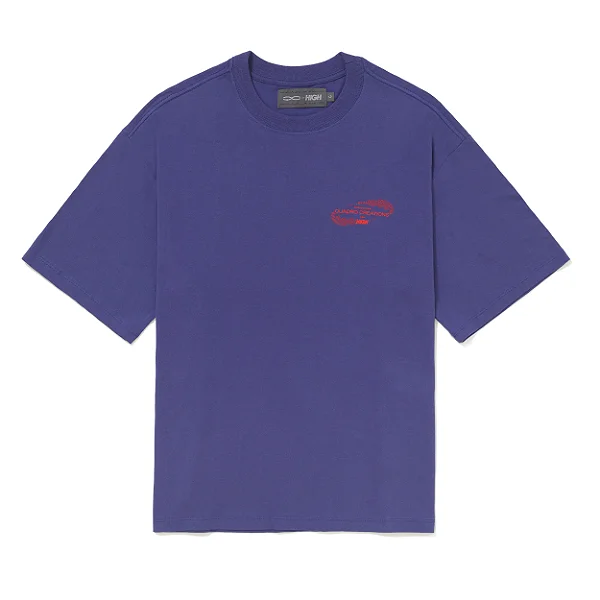 Camiseta HIGH X QC For High Tee Baby Blue