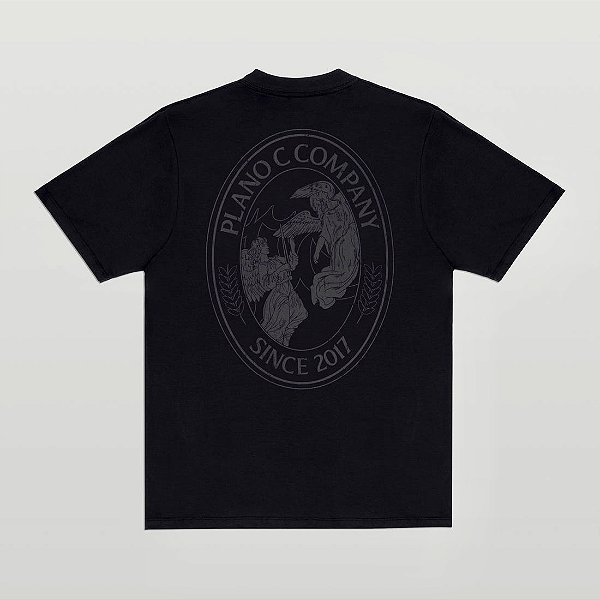 Camiseta PLANO C "Clip Wings" Black