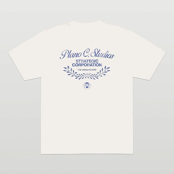 Camiseta PLANO C "STUDIOS" Off White