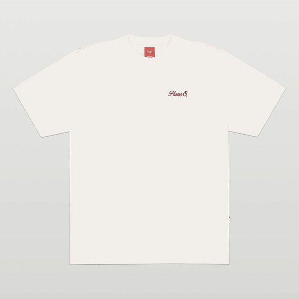 Camiseta PLANO C "Signature" Off White