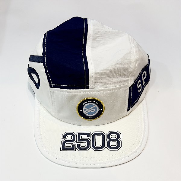 Boné Öus 5 Panel Nautico Azul Branco