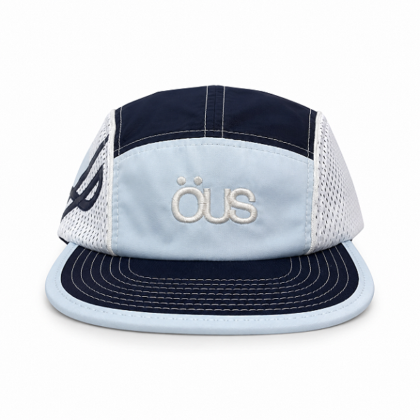 Boné Öus 5 Panel Fili Ice Azul Branco