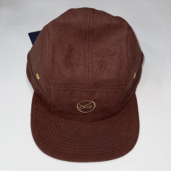 Boné Öus 5 Panel Phibo Baska Tijolo