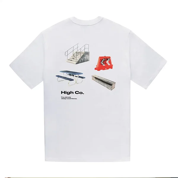 Camiseta HIGH Tee Furniture White