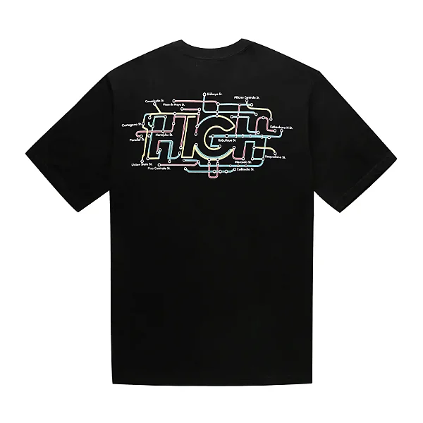 Camiseta HIGH Tee Metro Black