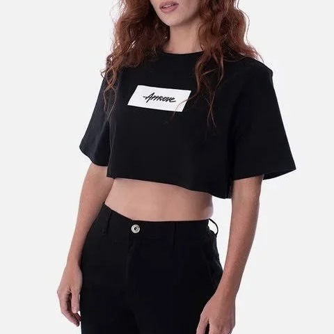 Cropped Approve Regular Classic Black