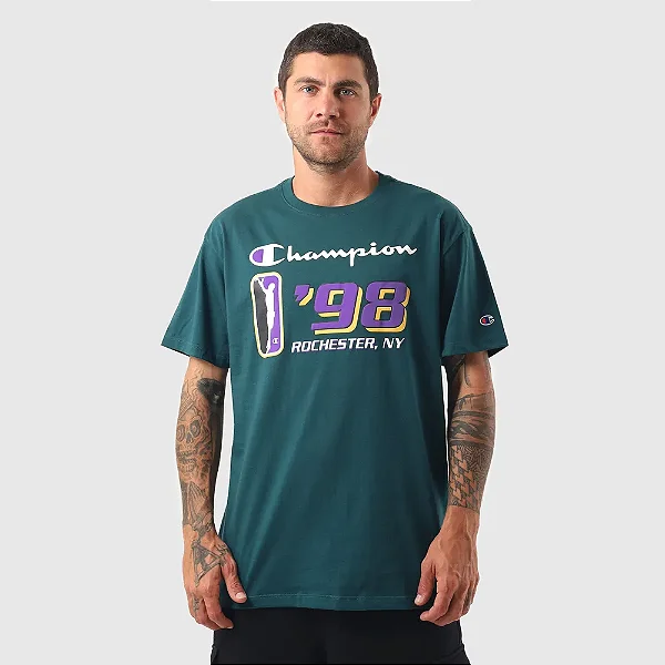 Camiseta Champion MC Basketball 98 Emerald Allure