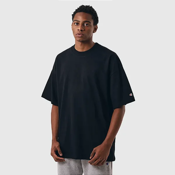 Camiseta Champion Oversized Rochester NY Black