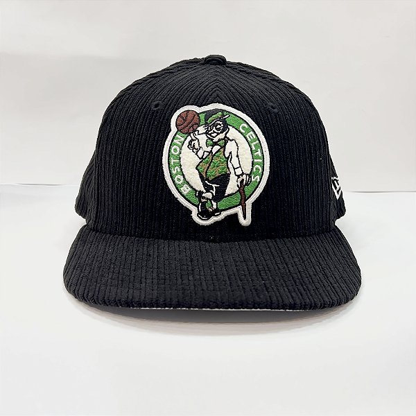 Boné New Era 59FIFTY NBA Boston Celtics Chenille Fitted Black