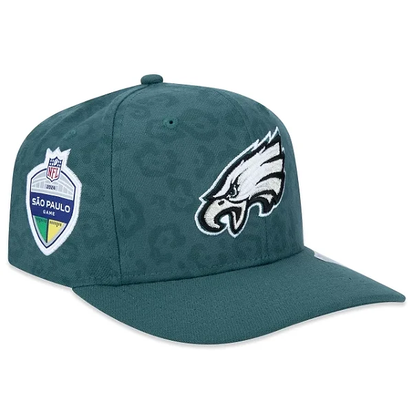 Boné New Era 9FIFTY NFL Game Philadelphia Eagles Strech-Snap Green