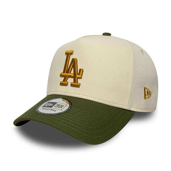Boné New Era 9FIFTY MLB Los Angeles Dodgers Patch Beige