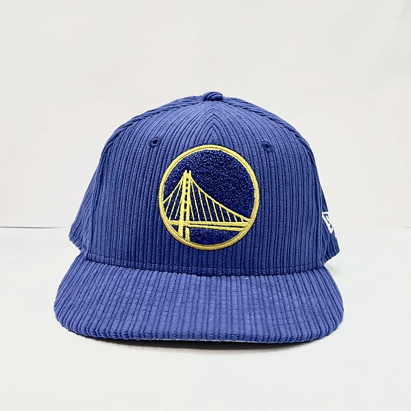 Boné New Era 59FIFTY NBA Golden State Warriors Fitted Chenille Pop Royal Blue
