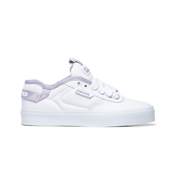 Tênis Hocks Flat Core Branco Lilac