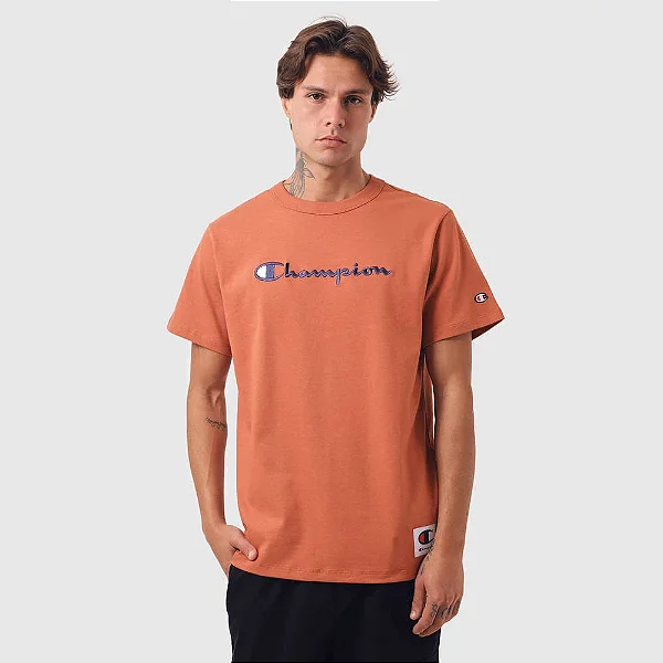 Camiseta Champion Heritage Script 30 Colors Heated Cooper