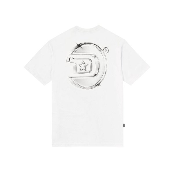 Camiseta Disturb Platinum White