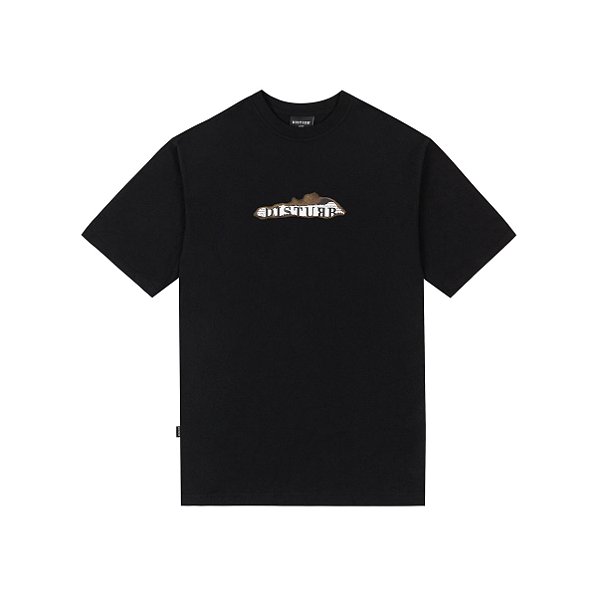 Camiseta Disturb Logo News Black