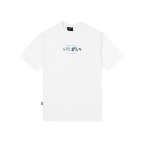 Camiseta Disturb Encoded White