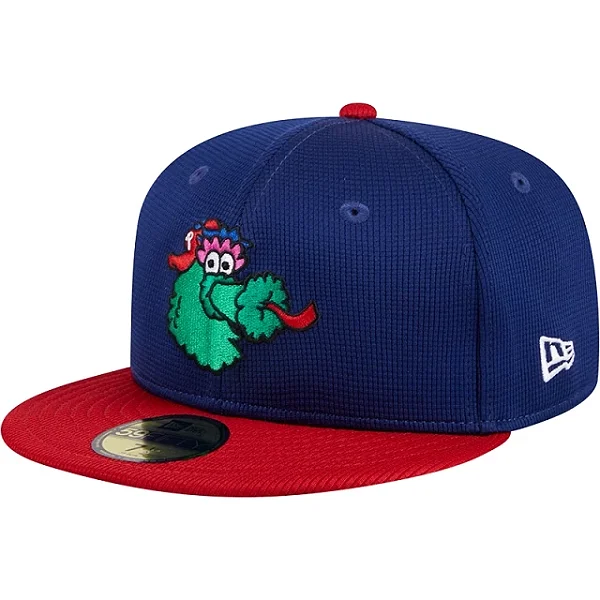 Boné New Era 59FIFTY MLB Philadelphia Phillies Fitted Batting Practice 2025 Blue