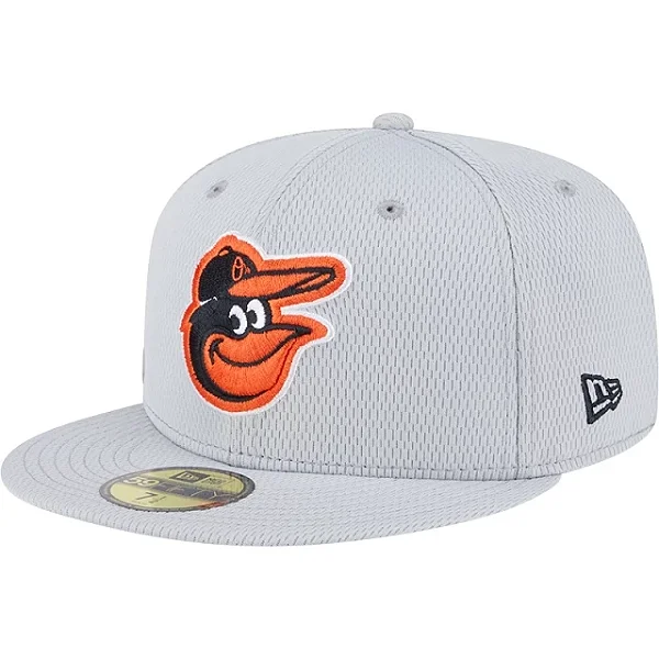 Boné New Era 59FIFTY MLB Baltimore Orioles Fitted Clubhouse 2025 Grey