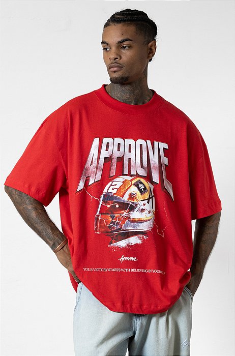 Camiseta Approve Huge Grand Prix Red