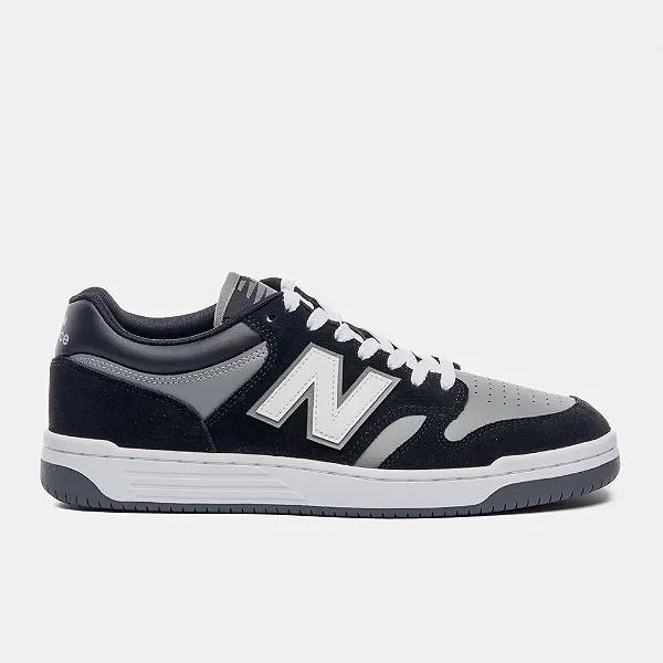 Tênis New Balance 480 Low Preto Cinza
