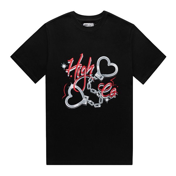 Camiseta HIGH Tee Valentine´s Black