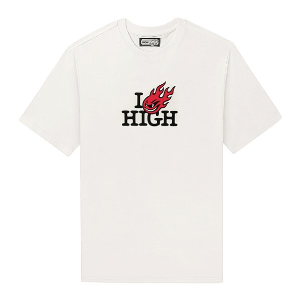 Camiseta HIGH Tee I Love High White