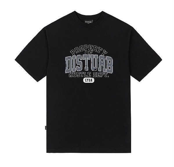 Camiseta Disturb Hustle Black