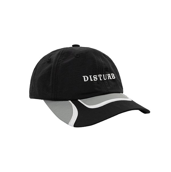 Boné Disturb Layered Dad Hat in Black