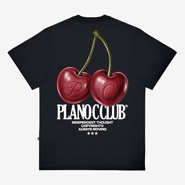 Camiseta PLANO C Cherry Black