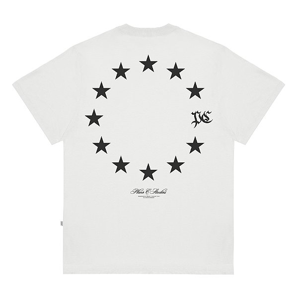 Camiseta PLANO C Stars White