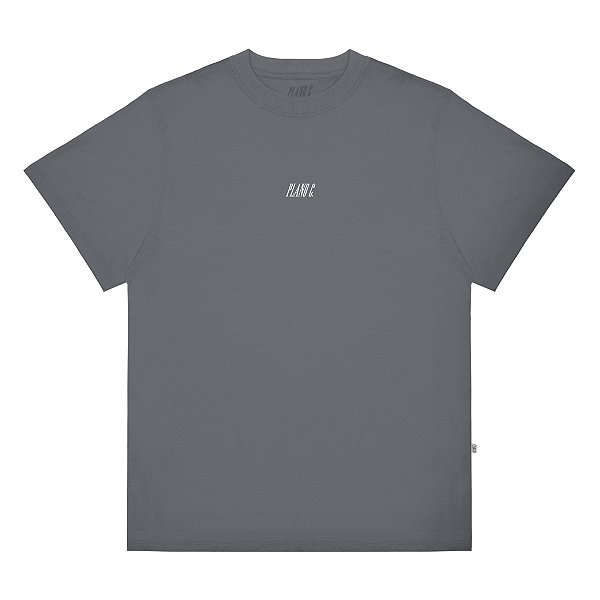 Camiseta PLANO C Logo Embroidery Grey