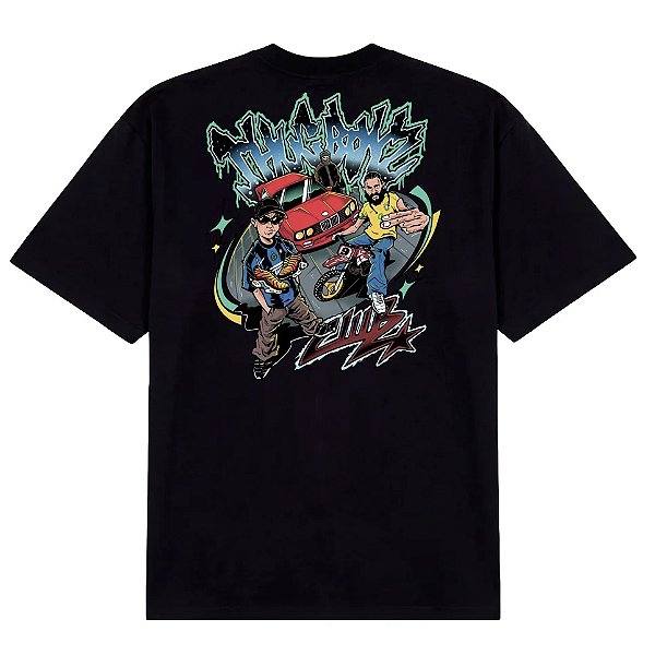 Camiseta Thug Nine Thug Boyz Br Black