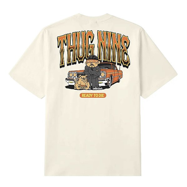 Camiseta Thug Nine Ready To Die Off White