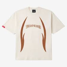 Camiseta Thug Nine Oversized Flames Off White