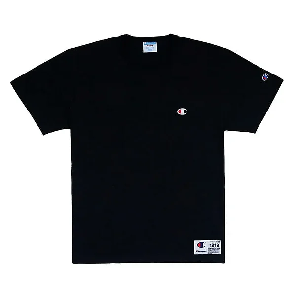 Camiseta Champion Logo C Embroidery Black