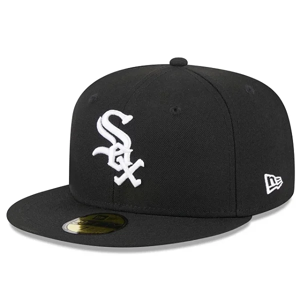 Boné New Era 59FIFTY MLB Chicago White Sox Game Cap Black