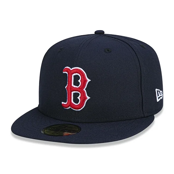 Boné New Era 59FIFTY MLB Boston Red Sox Game Cap Navy Blue