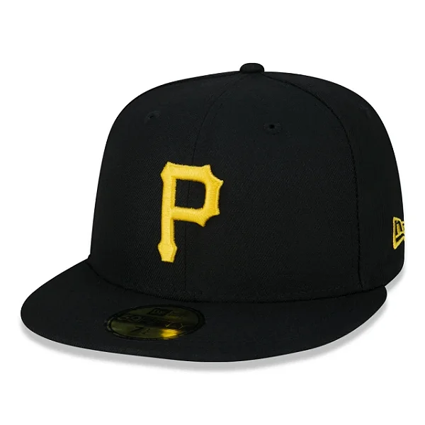 Boné New Era 59FIFTY MLB Pittsburgh Pirates Game Cap Black