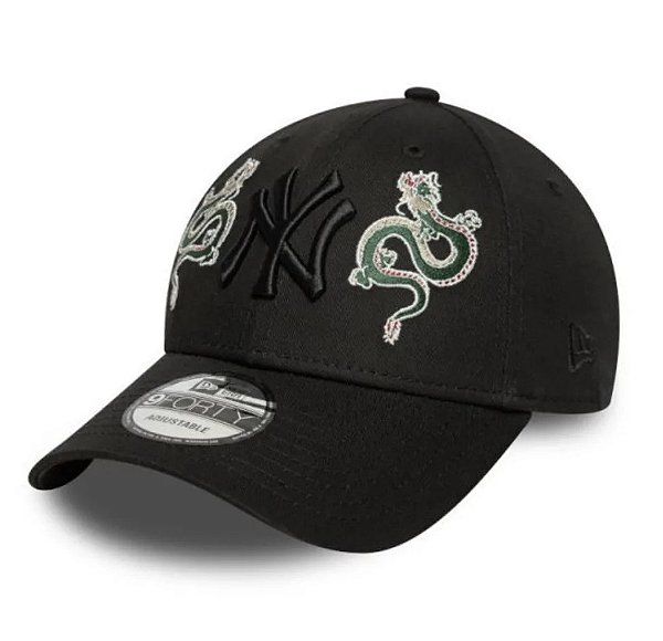 Boné New Era 9FORTY MLB New York Yankees Icon Black