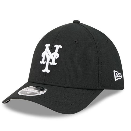Boné New Era 39THIRTY MLB New York Mets M-Crown Black