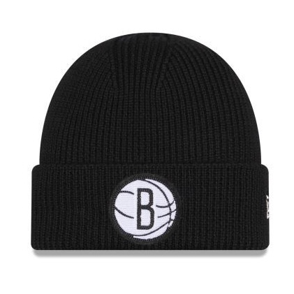 Gorro New Era Skull Knit NBA Brooklyn Nets Beanie Black