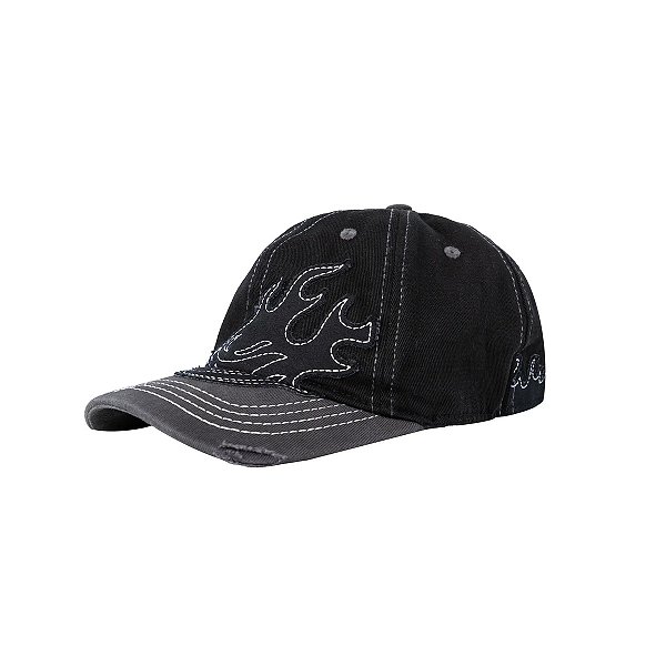 Boné HIGH Vintage Polo Hat Black