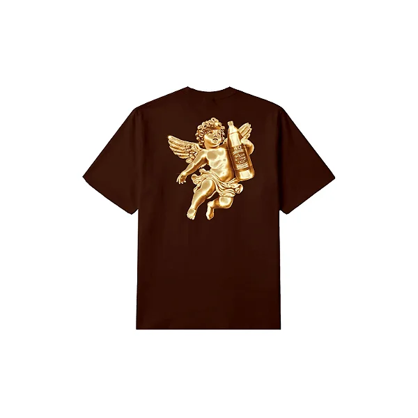 Camiseta THUG NINE Golden Forty Brown