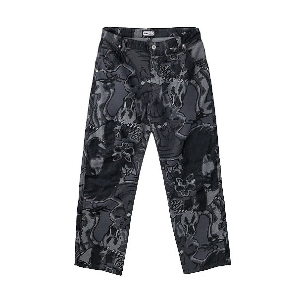 Calça High Jacquard Pants Black