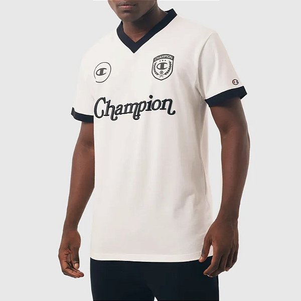 Camiseta Champion Blokecore Surface Lab Off White