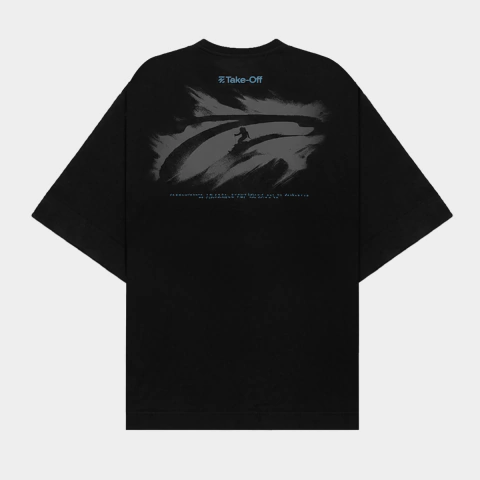 Camiseta Take-Off Snowfield Tee Black