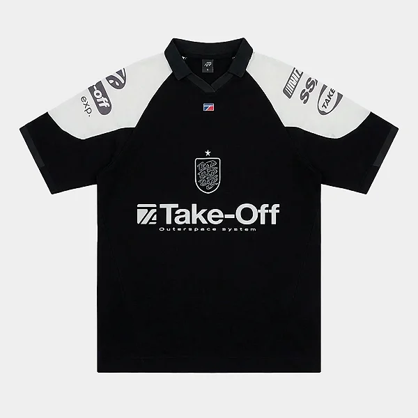 Camiseta Take-Off Standard V2 Polo Black White